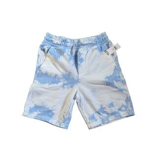 GAP Cloud Blue/White Sweatshorts NWT Boys Size L (10)